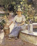 Theodore Robinson The Watering Pots Spain oil painting artist